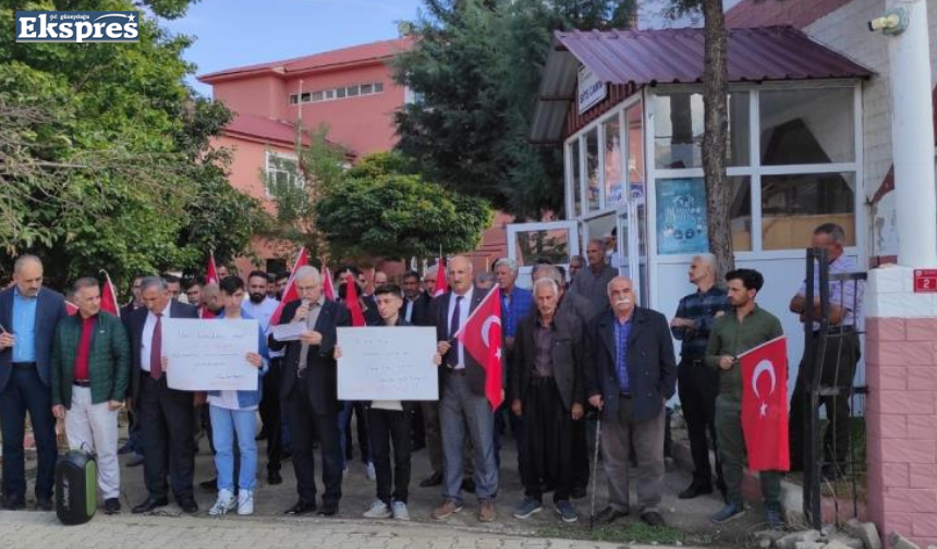 Çüngüş’te İsrail’e tepki açıklaması