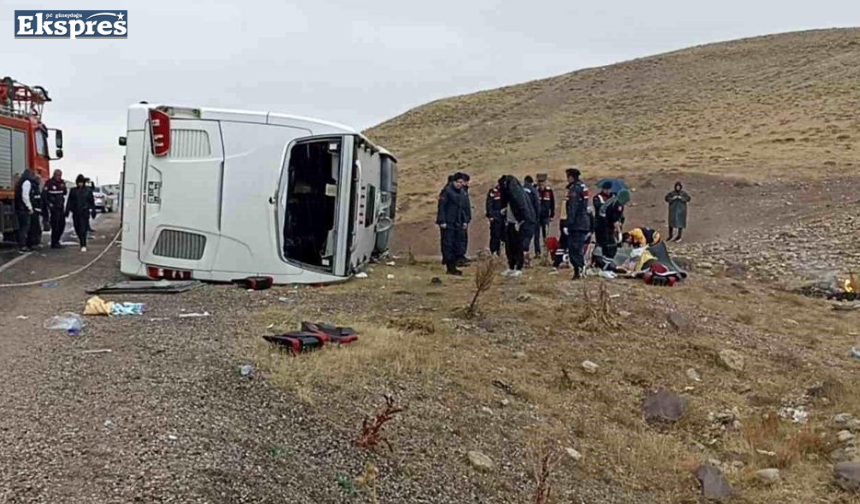 Otobüs kazasında ölü sayısı 8’e yükseldi