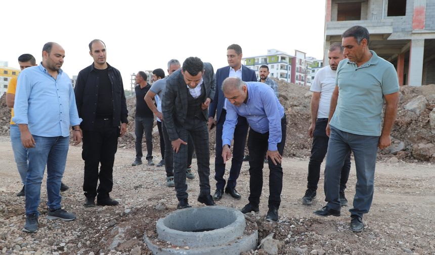 Yenişehir'e yeni altyapı ve içme suyu hattı 
