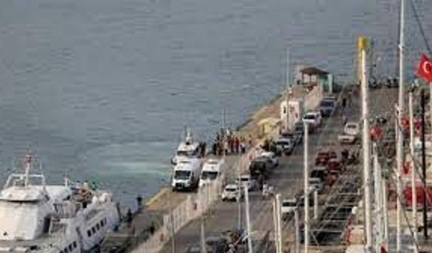 Fethiye’de yük gemisinde patlama