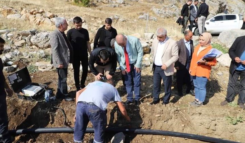 Çermik’te Kuyu Mahallesi’nin su sorunu çözüme kavuşuyor