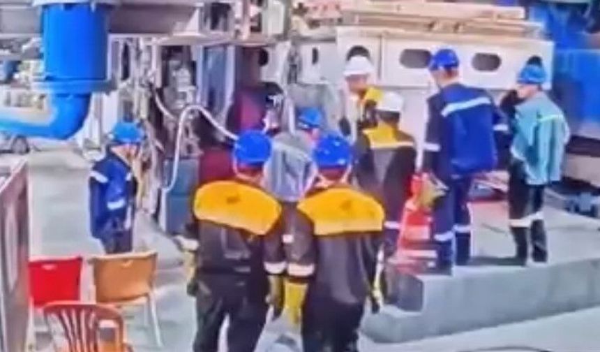 Demir Çelik Fabrikası'ndaki patlamada 1 işçi hayatını kaybetti