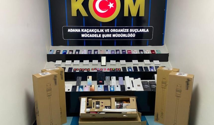 Adana'da kaçakçılık operasyonu: 12 gözaltı