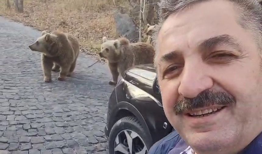 Erzurumlu esnafın ayılarla güldüren diyaloğu