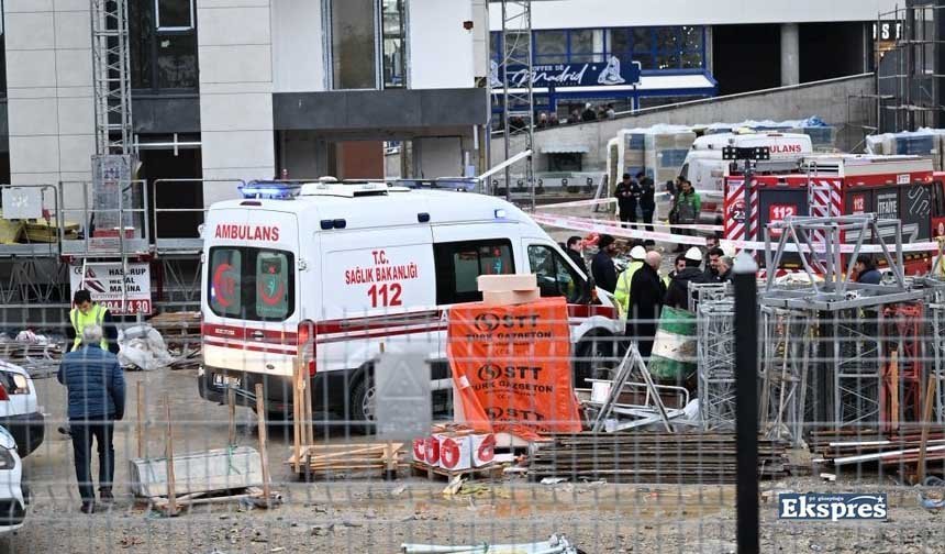 30'uncu kattan düşen iki işçi hayatını kaybetti