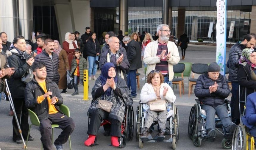 Diyarbakır’da özel gereksinimli bireyler unutulmadı