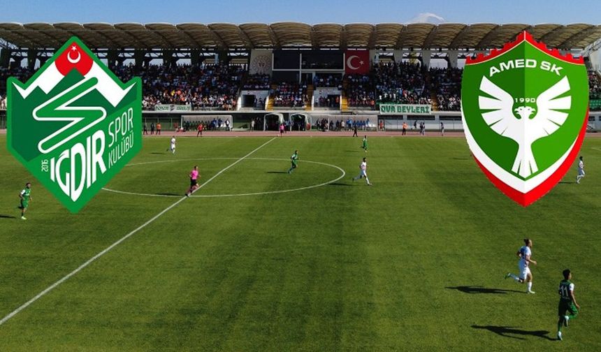 Amedspor, deplasmandan 1 puanla döndü