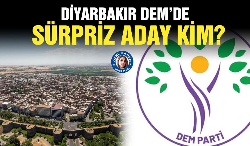 Diyarbakır DEM’de sürpriz aday kim?