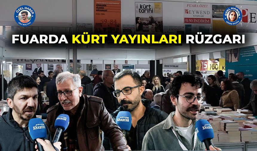 Diyarbakır Fuarı'nda Kürt yayınları rüzgarı
