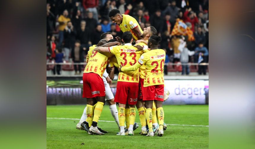 Kayserispor, durdurulamıyor