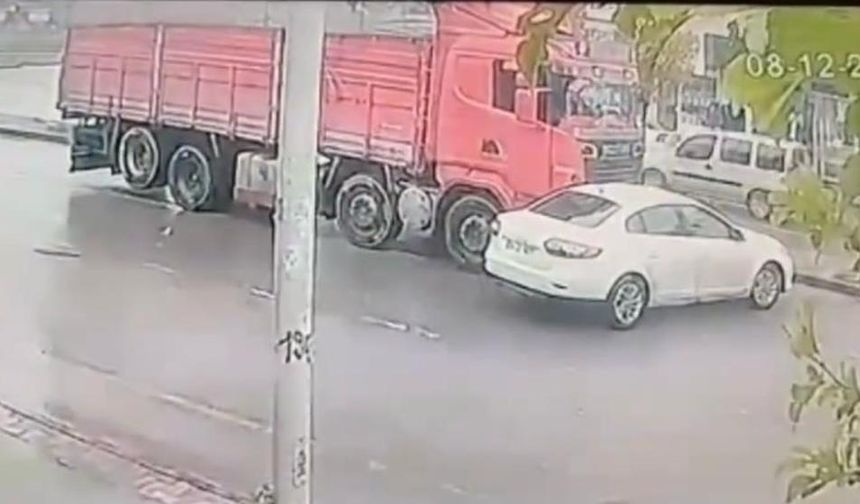 Diyarbakır’da  otomobil metrelerce sürükledi