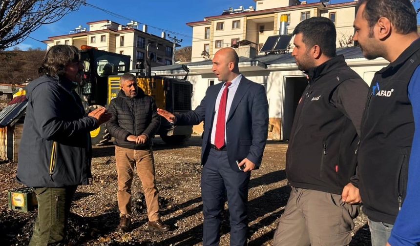 Pülümür'e konteyner kent kuruluyor
