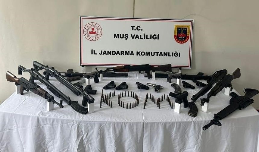 Muş’ta operasyon: 5 tutuklama