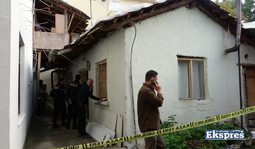 Tek yaşadığı gecekondu mezarı oldu