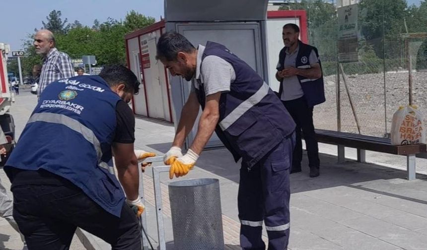 Diyarbakır'da temizlik kampanyası devam ediyor