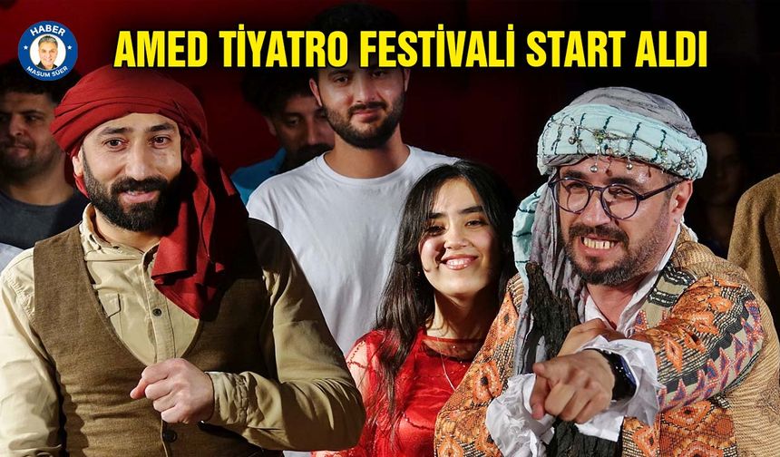 Amed Tiyatro Festivali start aldı