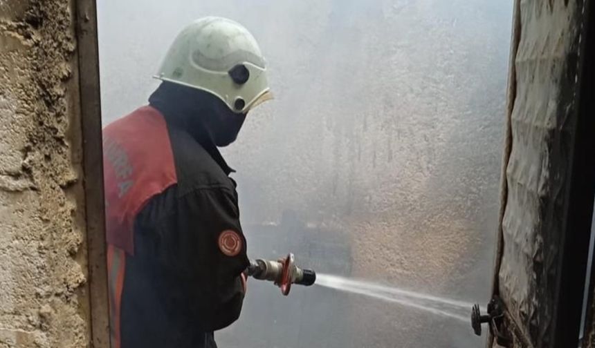 Urfa'da yangın faciası: Bir kadın öldü, gelini yaralandı