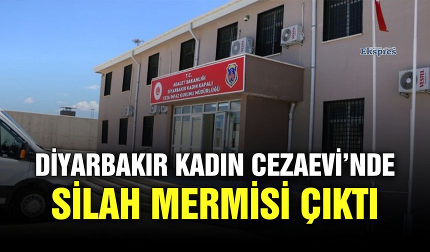 Diyarbakır Kadın Cezaevi’nde yemekten silah mermisi çıktı