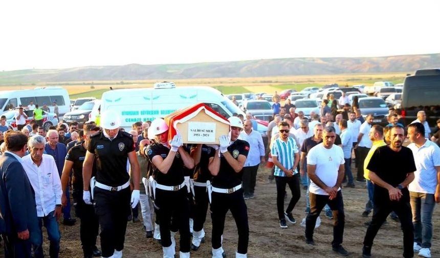 Salih Sümer, Diyarbakır Bismil’de son yolculuğuna uğurlandı