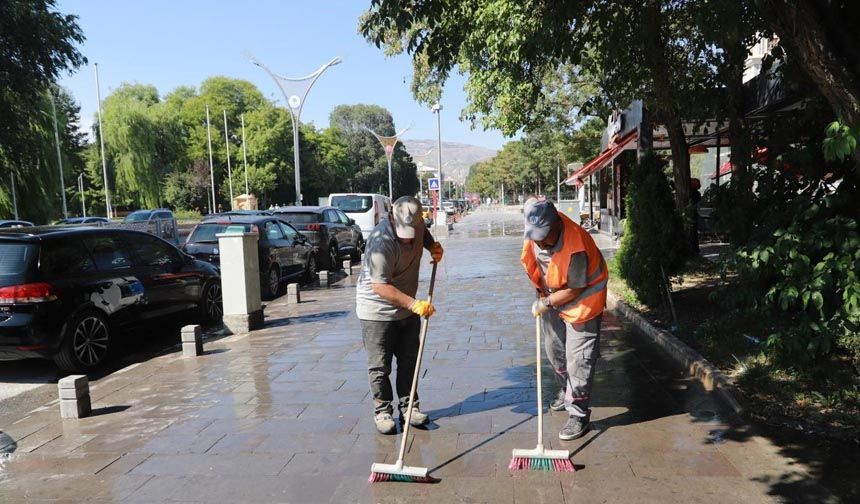 Erzincan’da belediye seferberlik başlattı