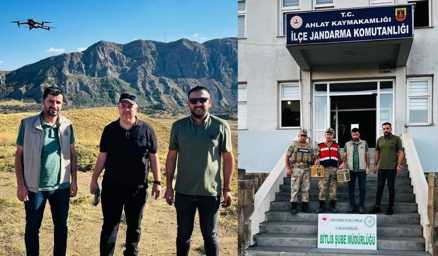 Bitlis'te yasa dışı av, dron desteğiyle önleniyor