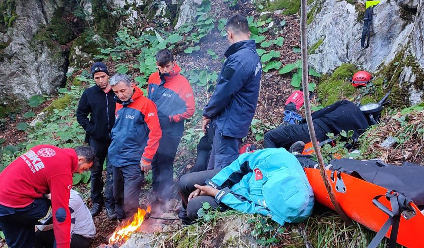 Kastamonu’da mahsur kalan madenciler kurtarıldı