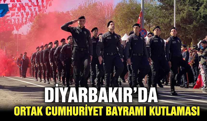 Diyarbakır’da ortak Cumhuriyet Bayramı kutlaması