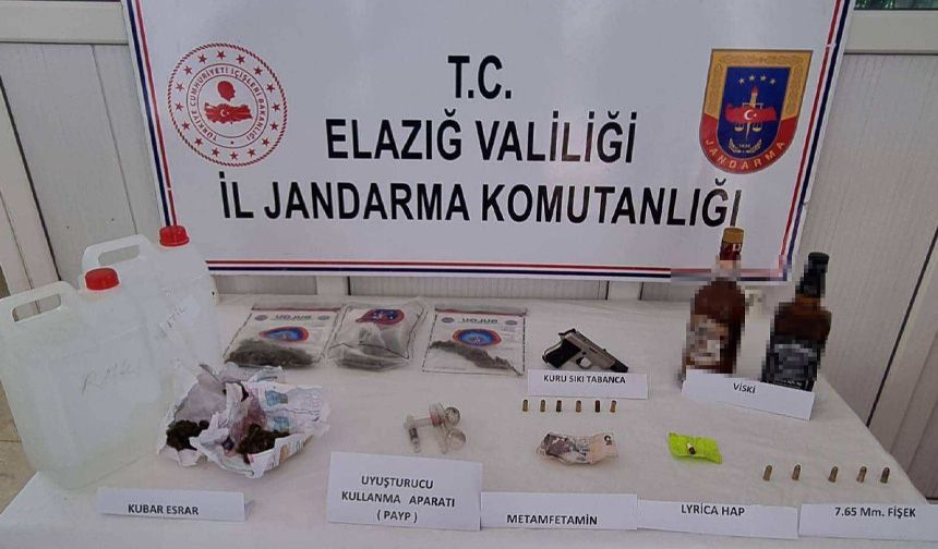 Elazığ'da 8 bin litre kaçak içki ele geçirildi