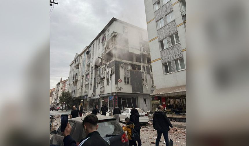 Çorum’da şiddetli patlama: 1 ölü, 16 yaralı