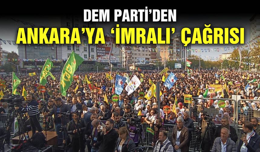 DEM Parti’den Ankara’ya ‘İmralı’ çağrısı