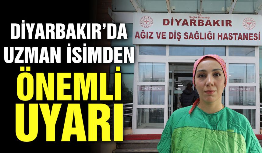 Diyarbakır’da uzman isimden önemli uyarı