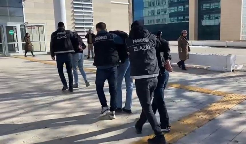 Elazığ’da operasyon: 3 tutuklama