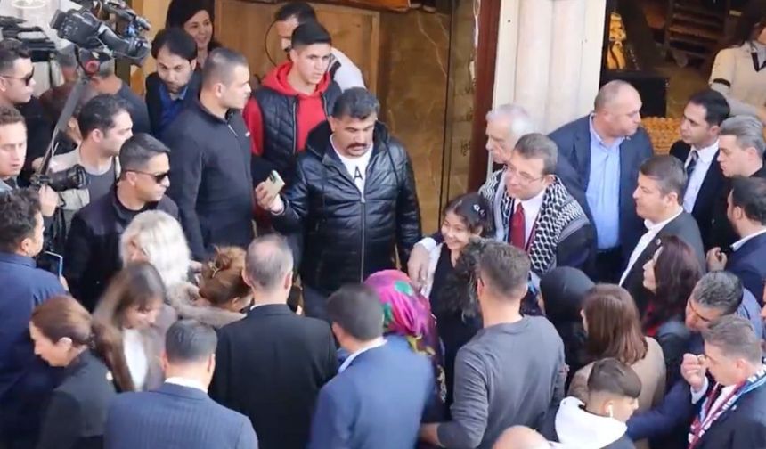 İmamoğlu’na Mardin’de yoğun ilgi