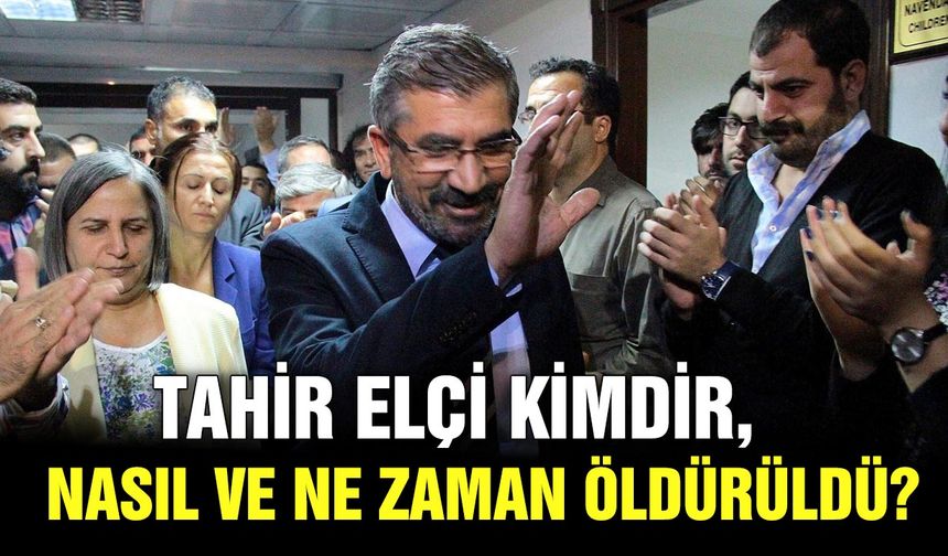 Tahir Elçi kimdir, nasıl ve ne zaman öldürüldü?