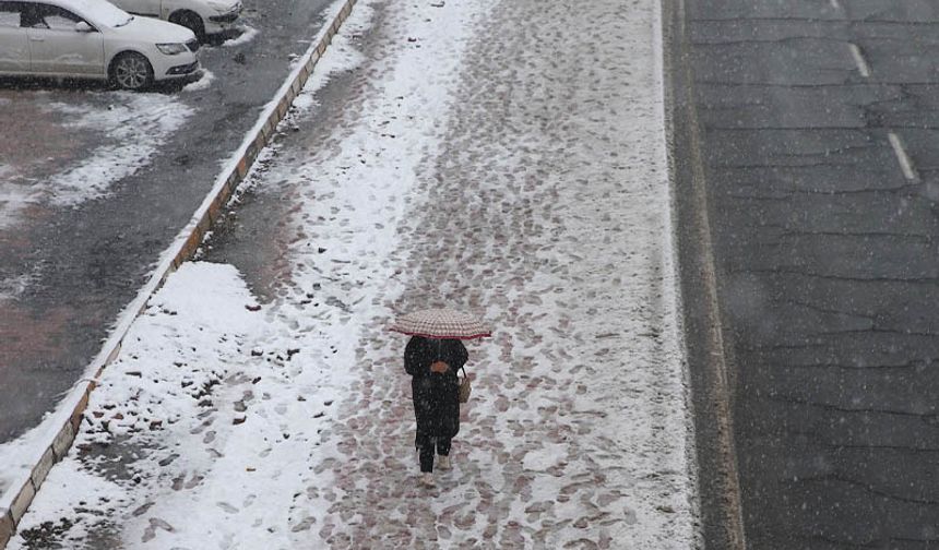 Meteoroloji’den Diyarbakır için uyarı: Kar geliyor