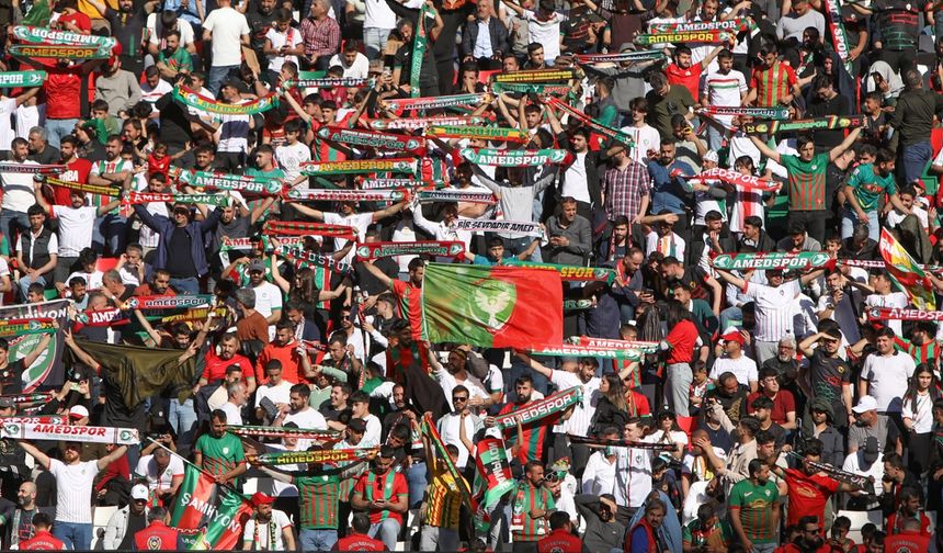 Amedspor yenildi, taraftarı rekor kırdı