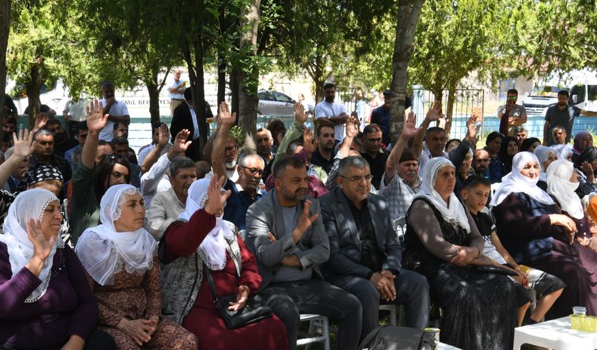 Diyarbakır Bismil’de halka açık meclis toplantısı