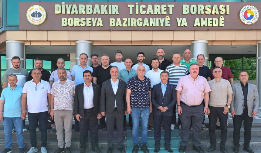 Afyon Ticaret Borsası'ndan Diyarbakır’a ziyaret