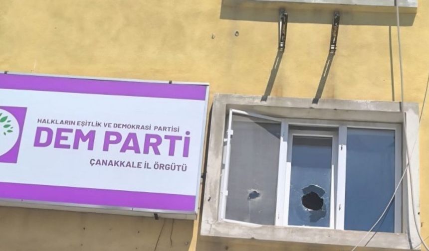 DEM Parti il binasına saldırı!