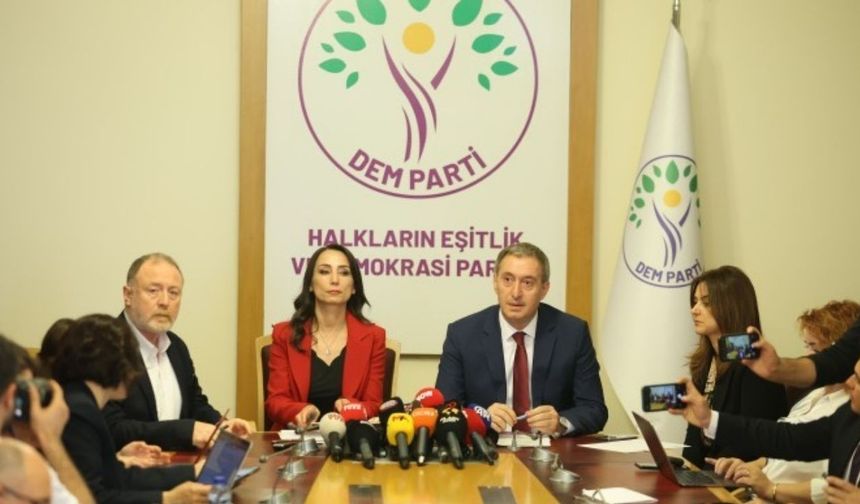 DEM Parti’den İsrail’e tepki