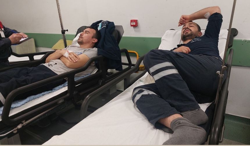 10 ayrı fabrikada 133 işçi zehirlenme şüphesiyle hastanelik oldu