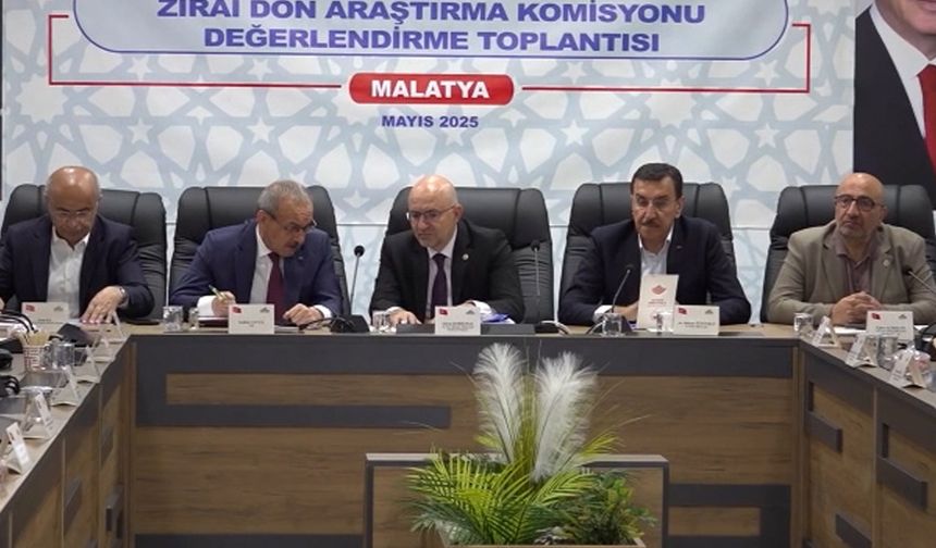 TBMM Zirai Don Olayını Araştırma Komisyonu Malatya'da