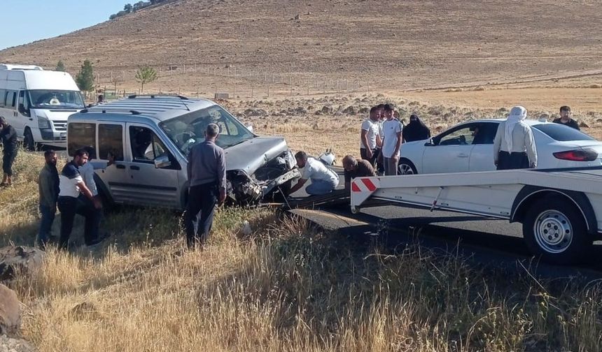 Diyarbakır’ın Çınar ilçesinde kaza