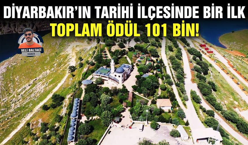 Diyarbakır’ın tarihi ilçesinde bir ilk, toplam ödül 101 Bin!