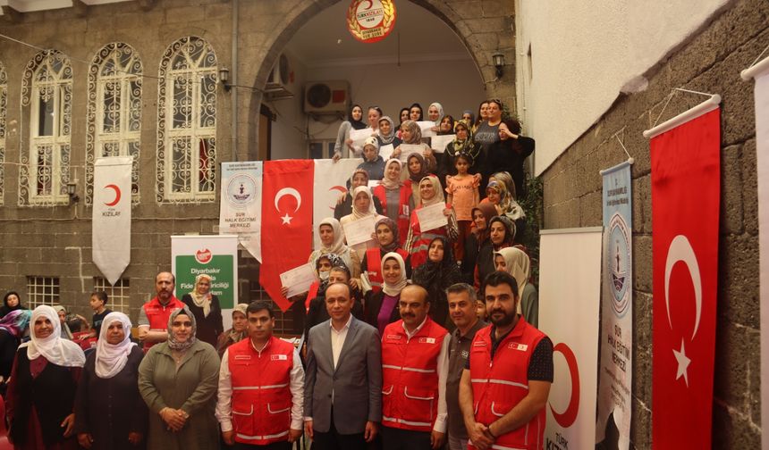 Diyarbakır’da üretime dönük projede sertifika günü