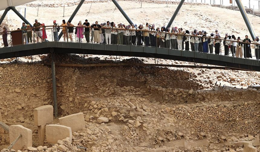 Göbeklitepe'ye ziyaretçi akını