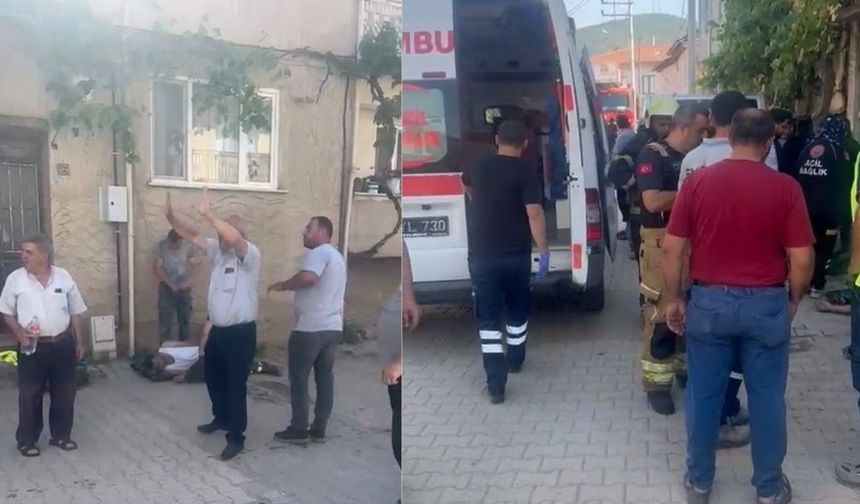 Bursa’da bir evin doğalgaz hattı patladı: 4 yaralı