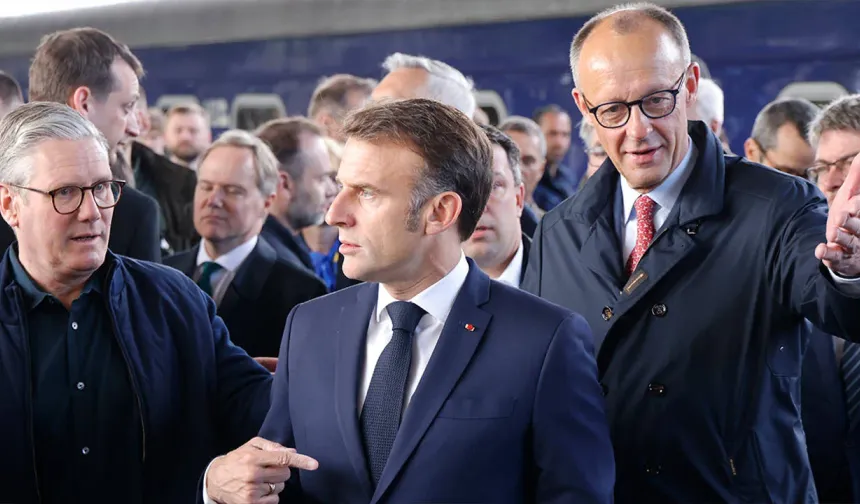 İngiltere, Fransa ve Almanya liderleri Ortadoğu gündemiyle görüştü
