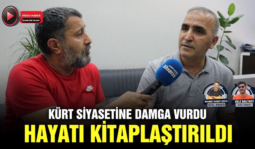 Kürt siyasetine damga vurdu, hayatı kitaplaştırıldı