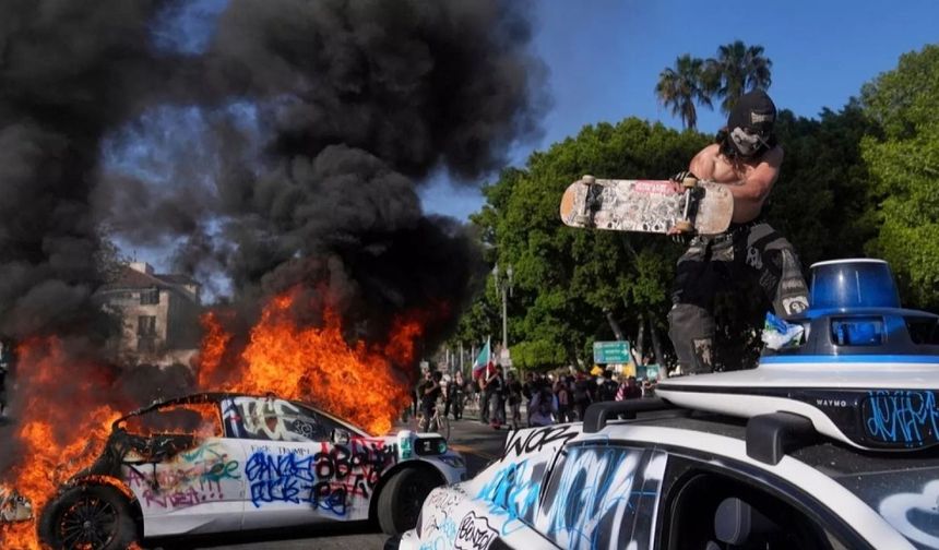 Los Angeles protestoları: Trump, İsyan Yasasını devreye sokabilir!